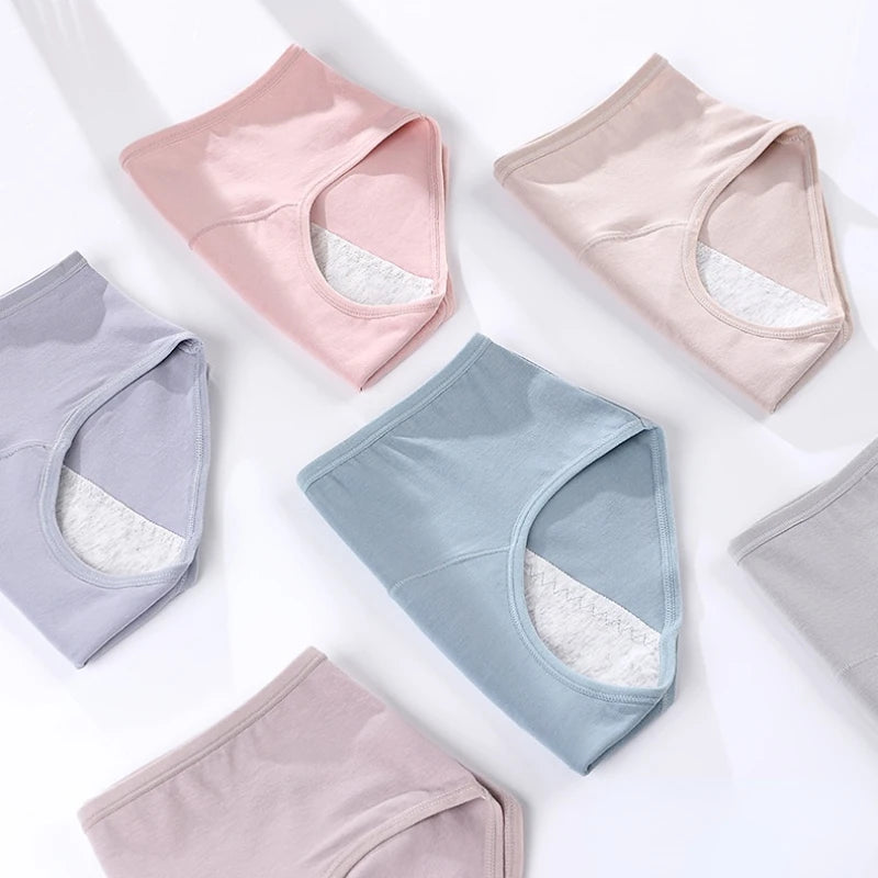 BRAGXWEAR™ Pack 3 Bragas Menstruales Pastel