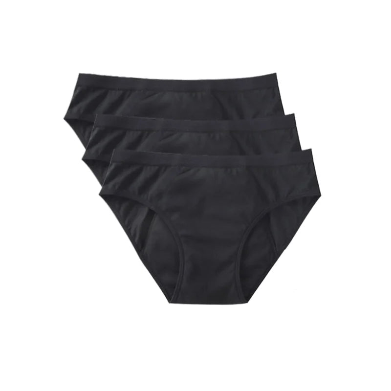 BRAGXWEAR™ Pack 3 Bragas Menstruales Flujo Abundante
