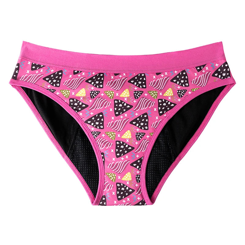 BRAGXWEAR™ Braga Menstrual Adolescente Leopardo Rosa